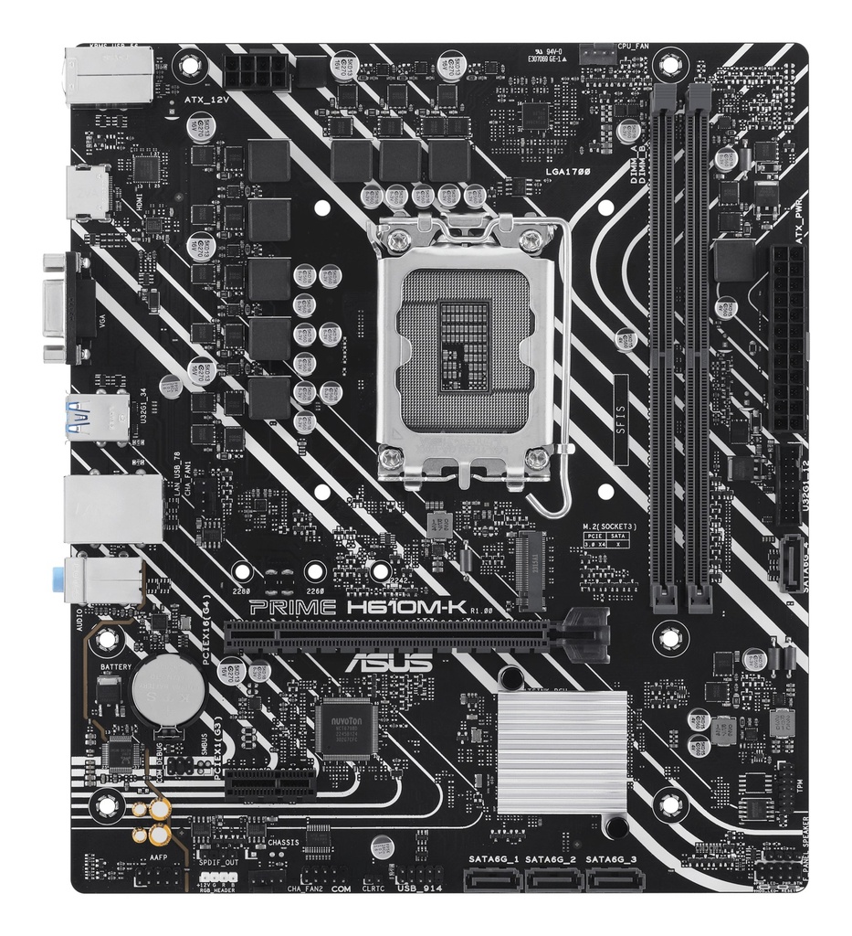 Motherboards Gaming ASUS PRIME H610M-K — 4
