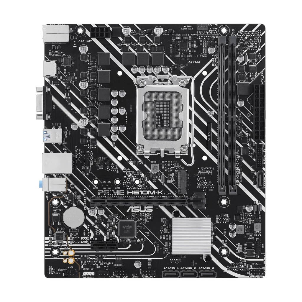 Motherboards Gaming ASUS PRIME H610M-K — 4