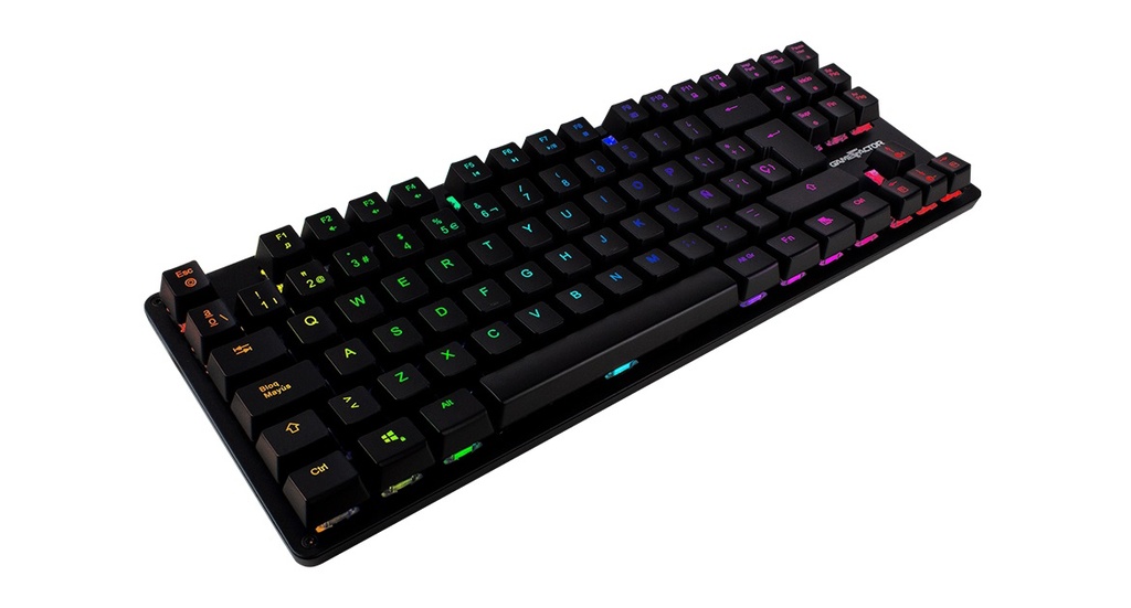Teclado Mecánico GAME FACTOR KBG500-RD — 1