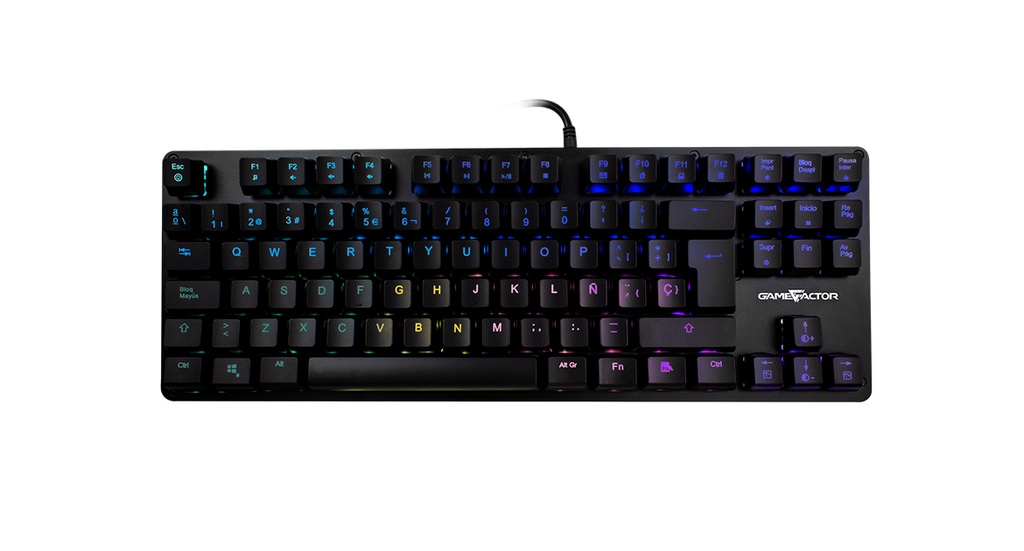 Teclado Mecánico GAME FACTOR KBG500-RD — 4