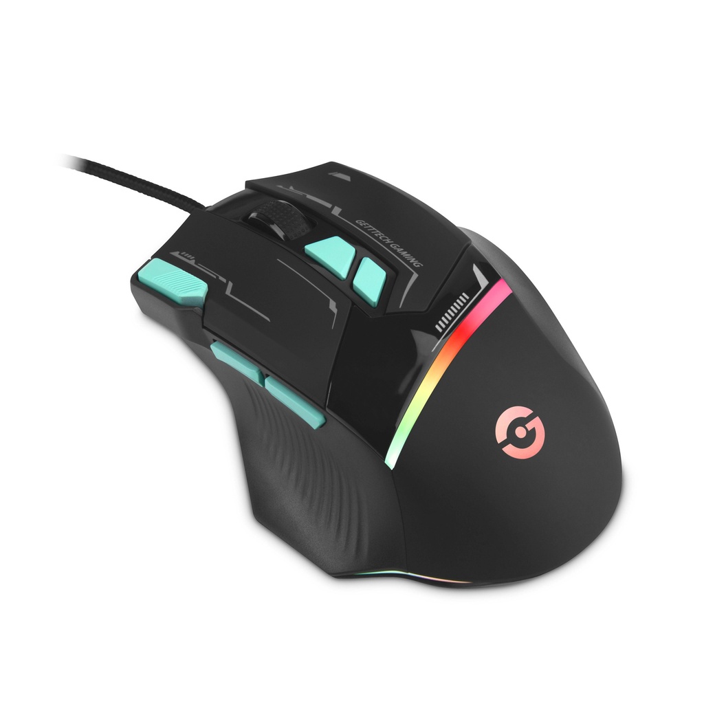 Mouse GETTTECH GPM-RGBWR-G1-BK — 2