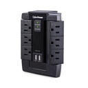 Supresor de Picos de Pared  CyberPower P600WSURC1 — 2