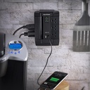 Supresor de Picos de Pared  CyberPower P600WSURC1 — 5