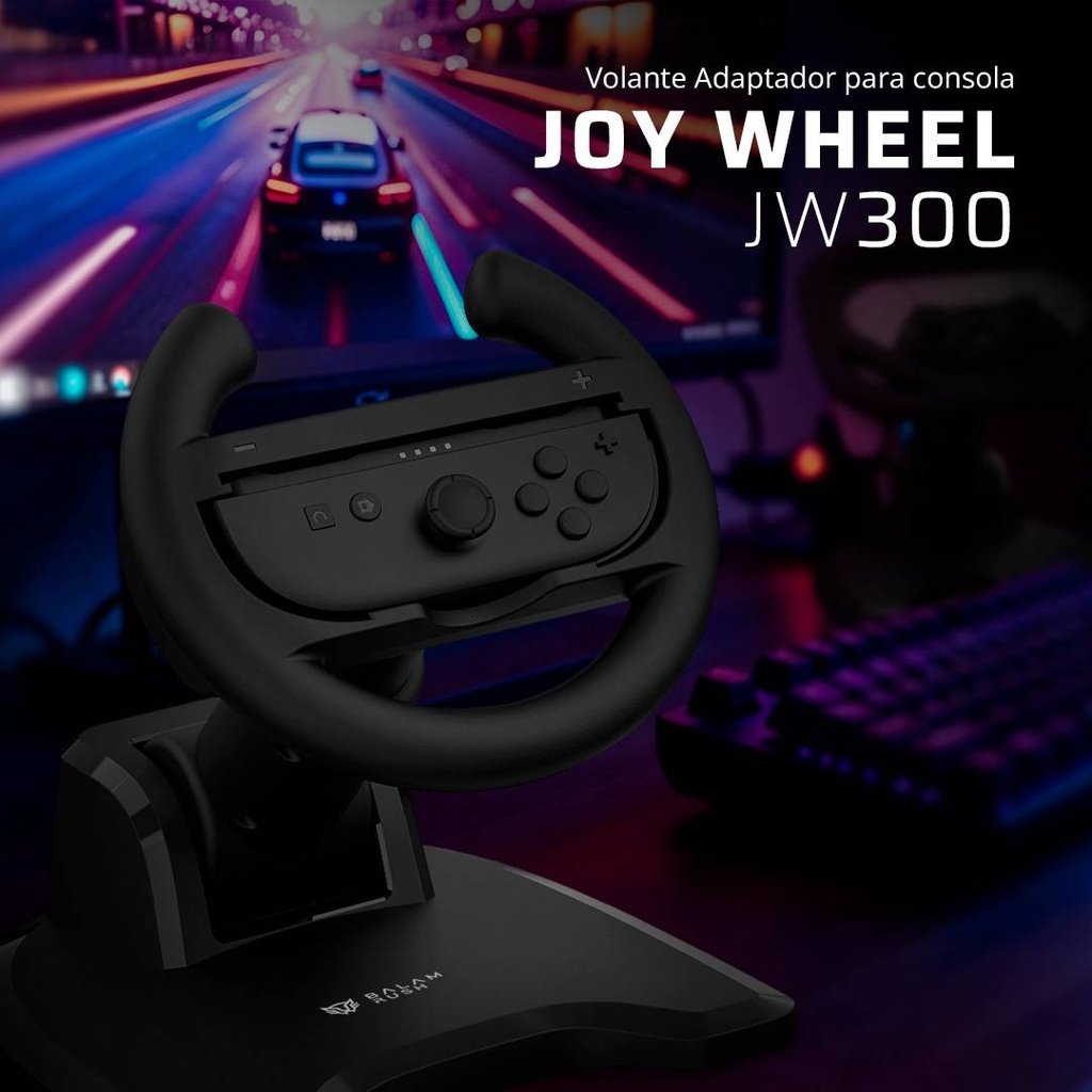 Controles Gaming Balam Rush JOY WHEEL JW300 — 3