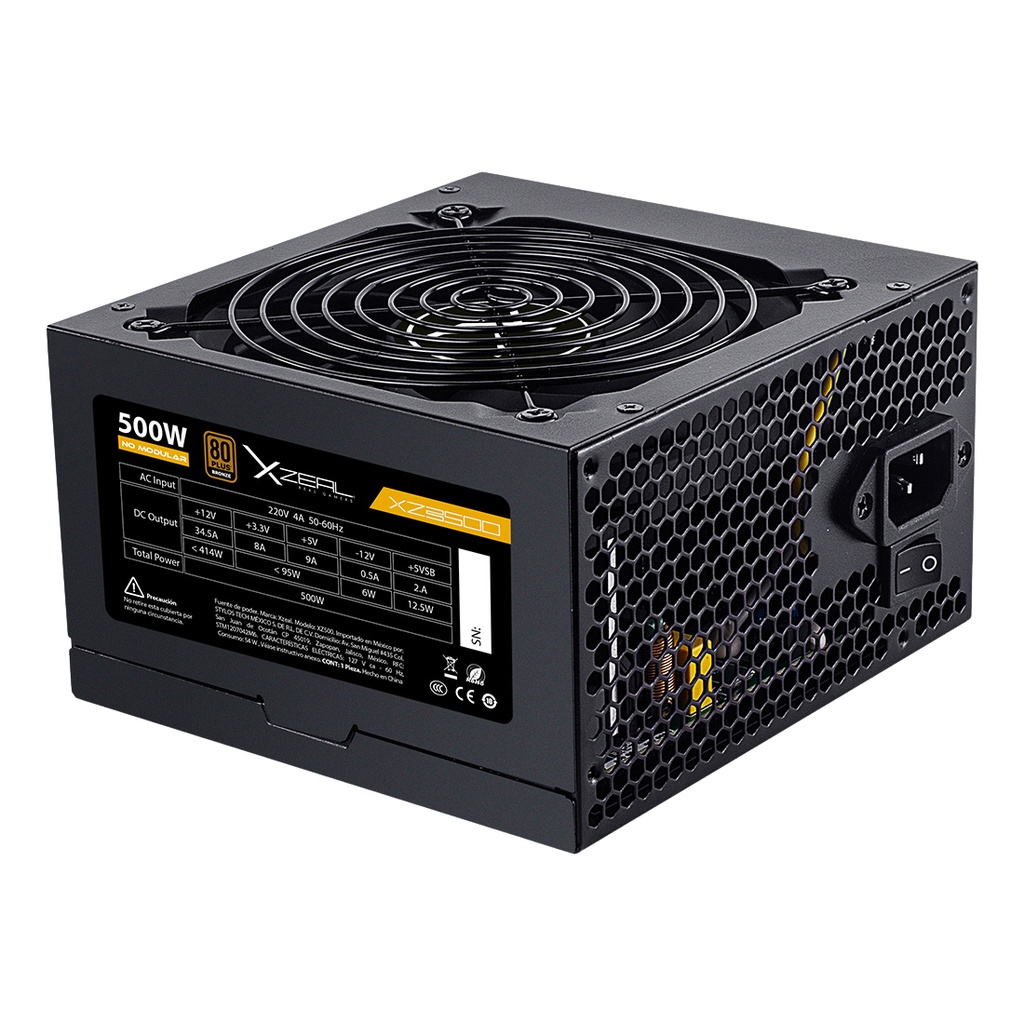 Fuente de poder Xzeal XZPS500B — 3