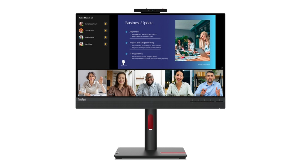 Monitores LENOVO ThinkVision T24v-30 Monitor — 4