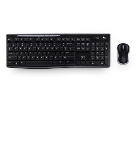 Kit de Teclado y Mouse LOGITECH MK270 — 2