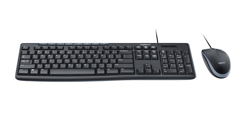 Kit de Teclado y Mouse LOGITECH MK200 — 1