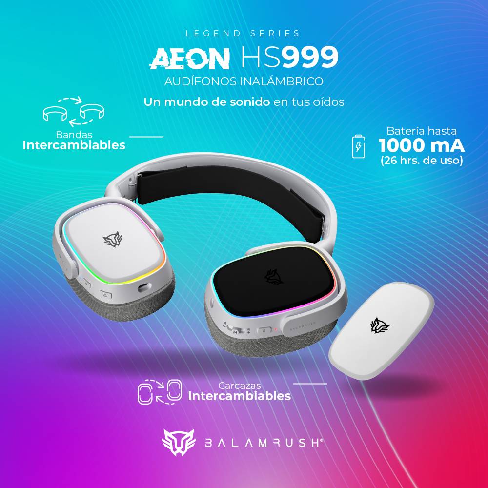 Auriculares Balam Rush HS999 — 2