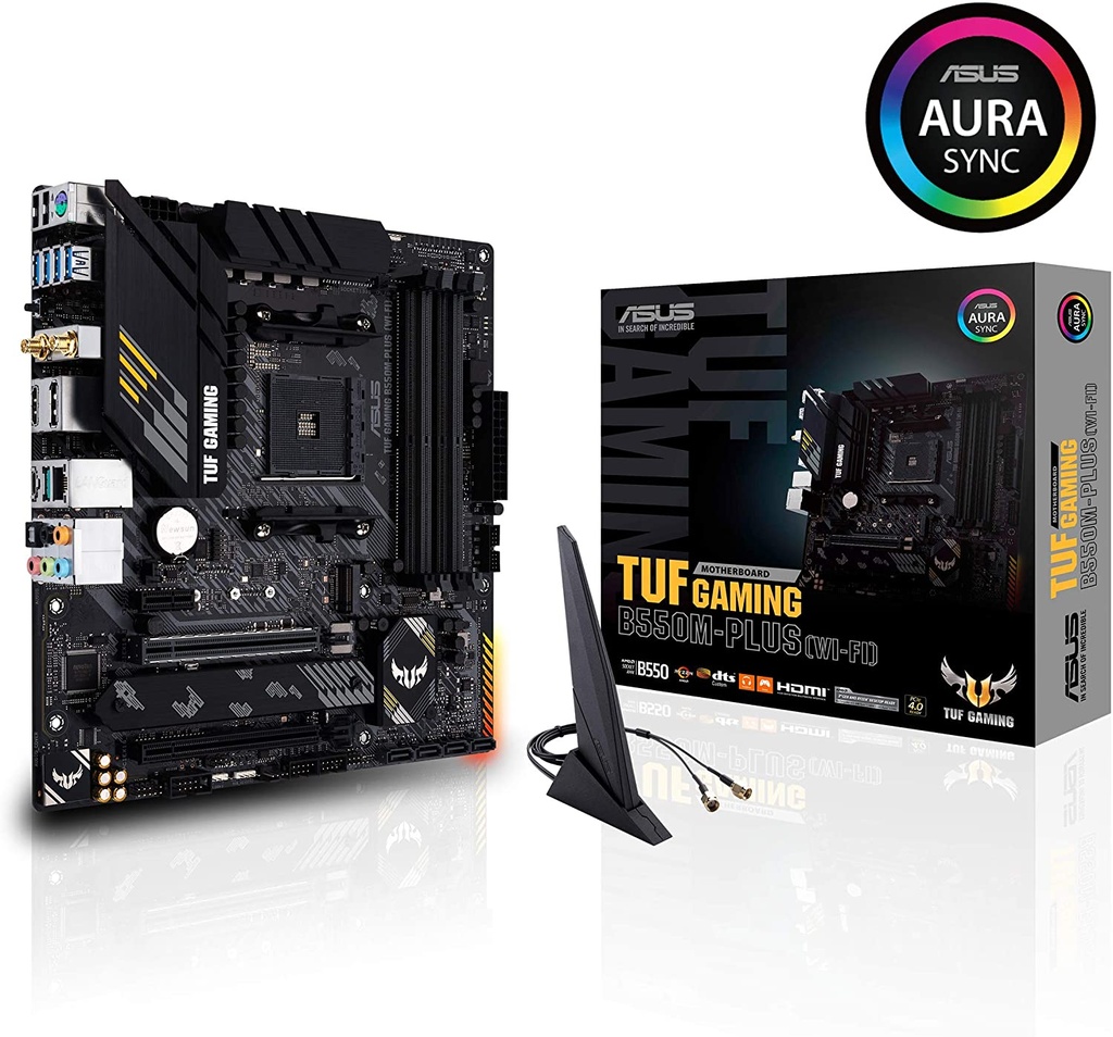 Motherboard Gaming ASUS B550M-PLUS — 3