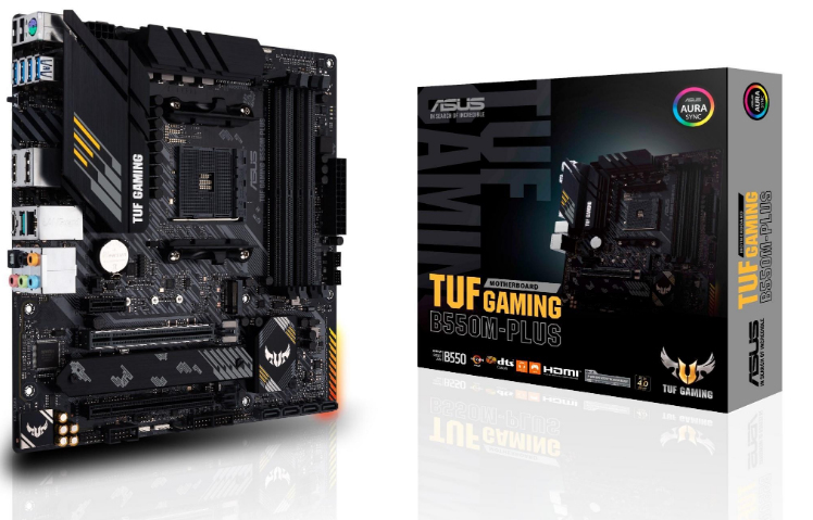 Motherboard Gaming ASUS B550M-PLUS — 7