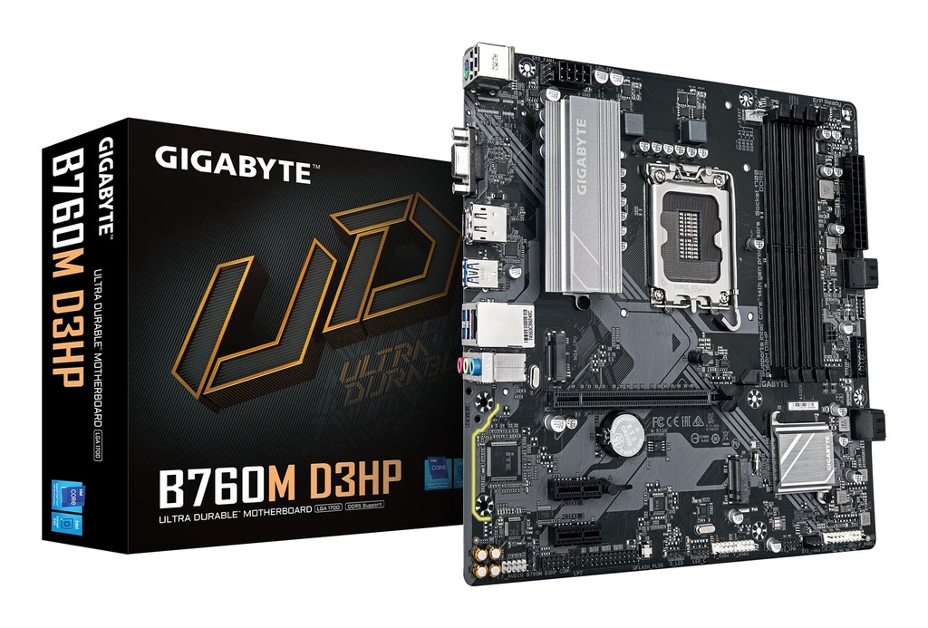 Motherboards GIGABYTE MB GIGABYTE B760M D3HP — 1