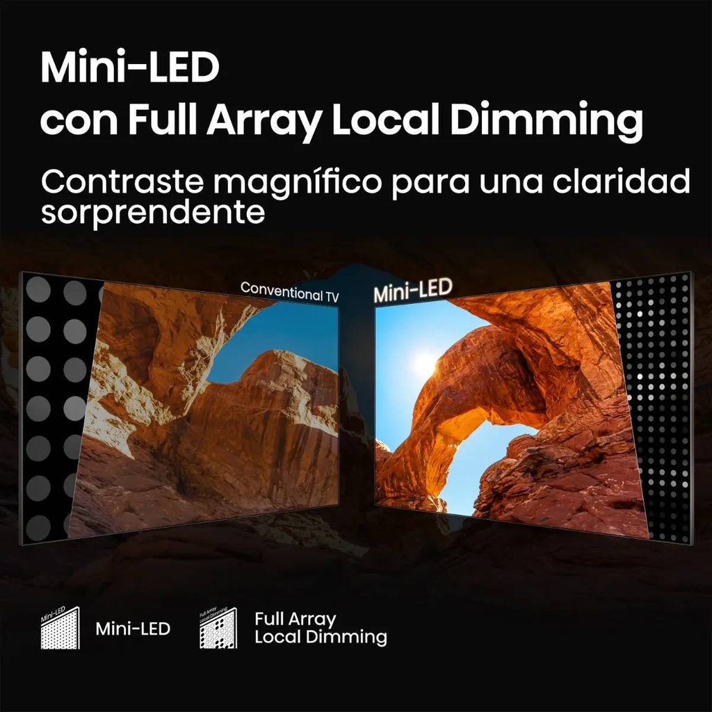 Televisión Hisense 55U65QFM — 3