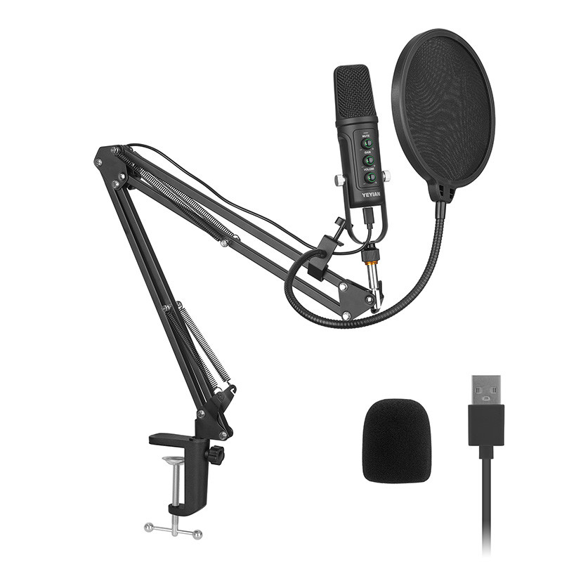 Micrófono Condensador Kit para Streaming Yeyian YSA-UCHQ-01 — 4