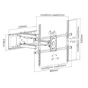 Soporte de Pared Móvil para TV OVALTECH OVTV-M5090 — 4