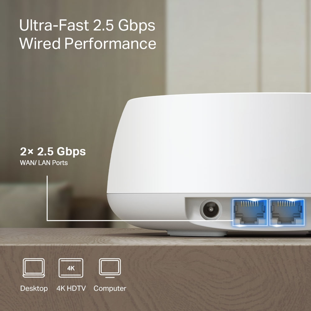 Routers Mesh TP-LINK DECO BE25(2-PACK) — 5