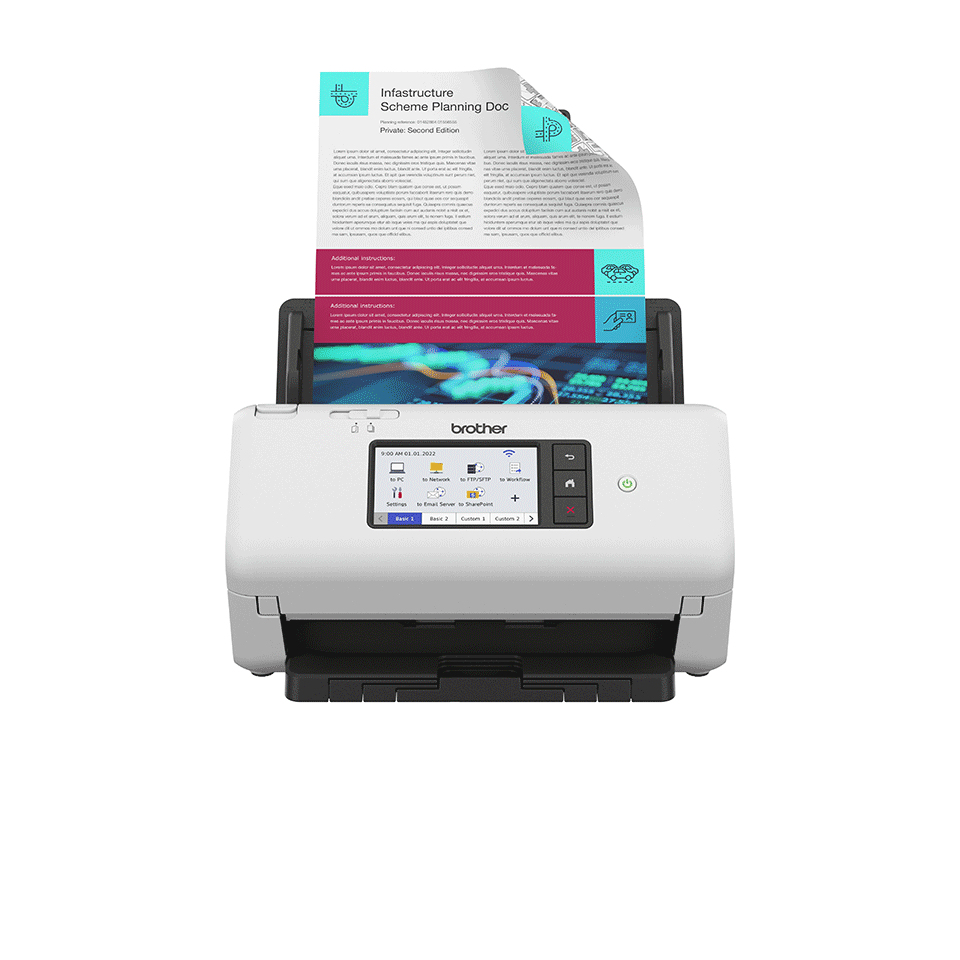 Escaner BROTHER ADS4700W — 7