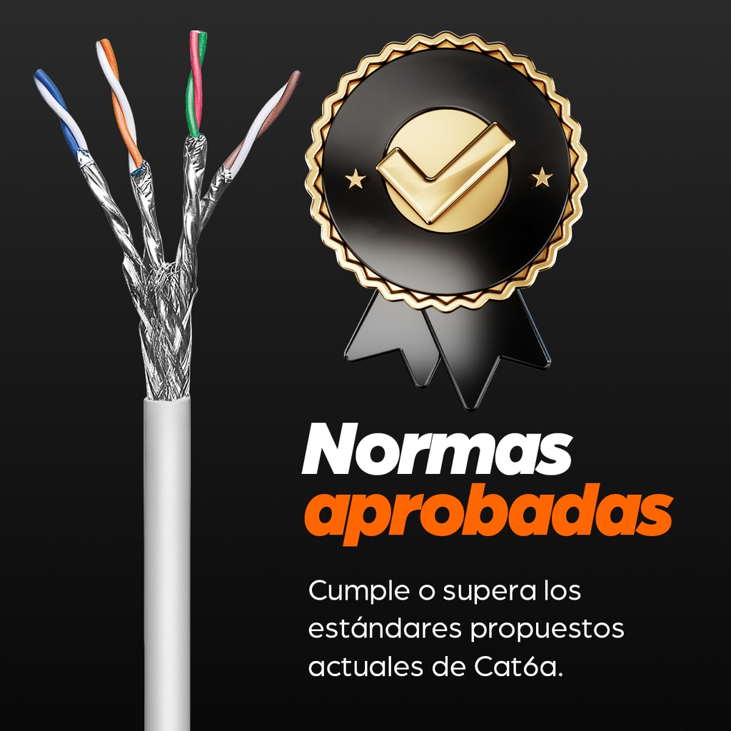 Bobina INTELLINET Cat 6a — 5