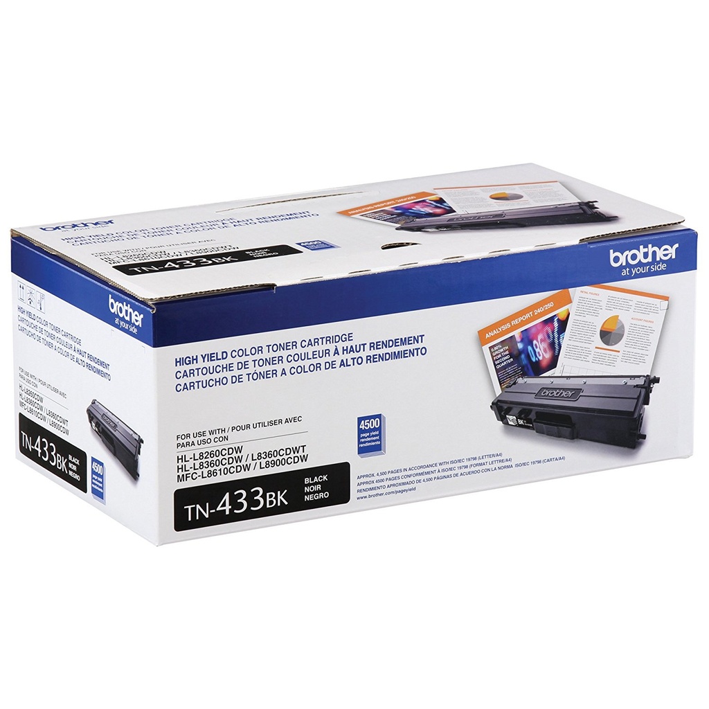 Tóner BROTHER TN433BK — 6