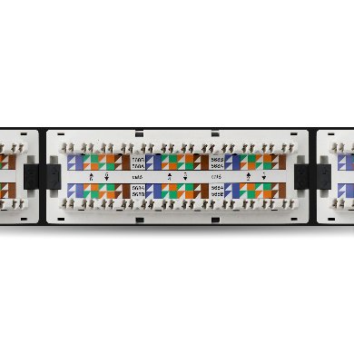 PANEL DE PARCHEO 24 PTOS CAT6 BROBOTIX 497608 — 1