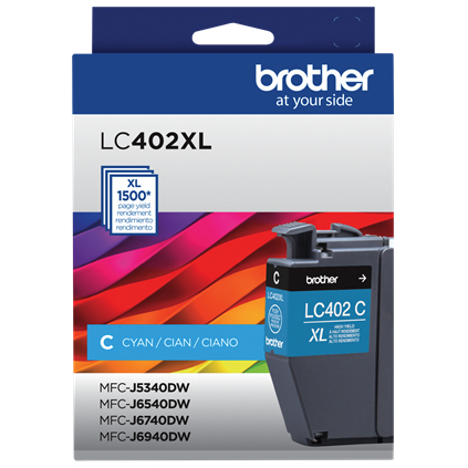 Cartuchos BROTHER LC402XLC — 1