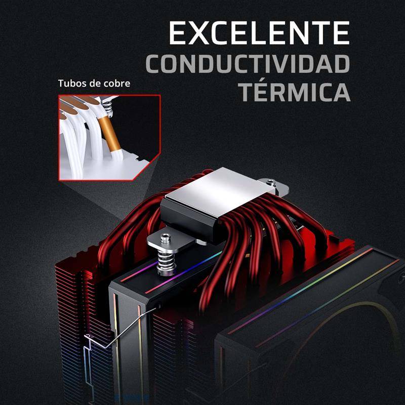Enfriamiento y Ventilación Balam Rush HEX55 — 2