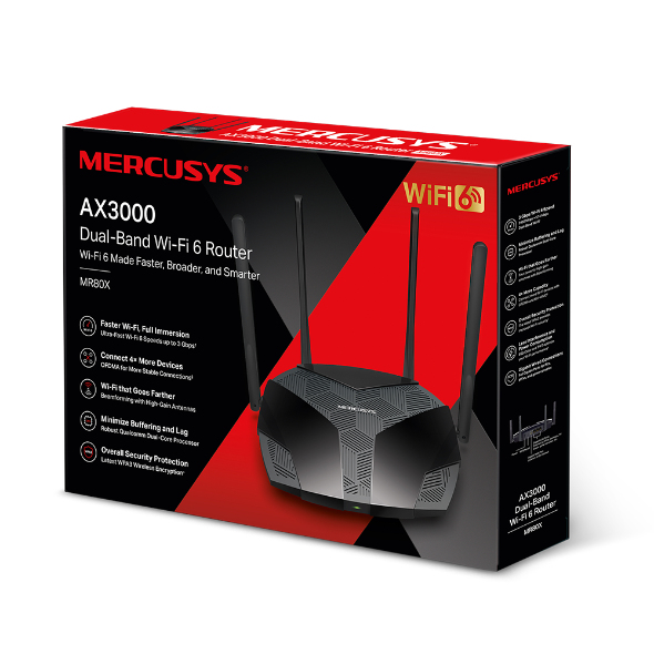 Router MERCUSYS MR80X — 4
