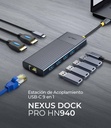 Concentradores Hub ACTECK NEXUS DOCK PRO HN940 — 2