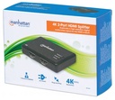 Video Splitter HDMI MANHATTAN De 2 puertos — 5