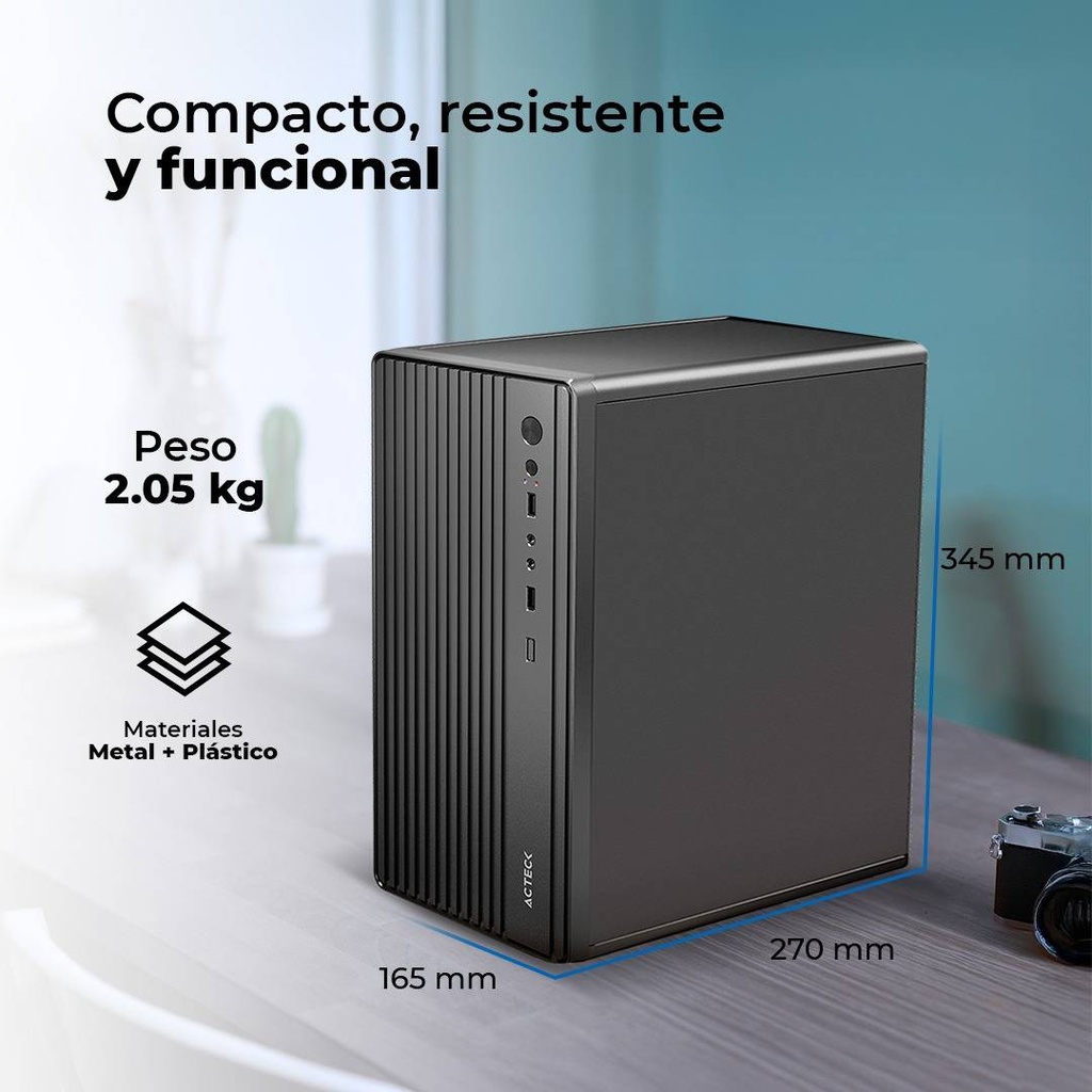 Gabinetes para Computadoras ACTECK PERFORMANCE MINI III GI210M — 3