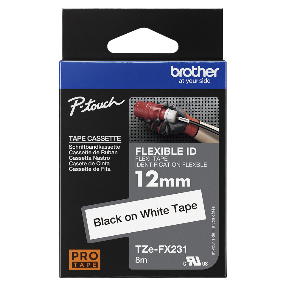 Cinta BROTHER TZEFX231 — 3