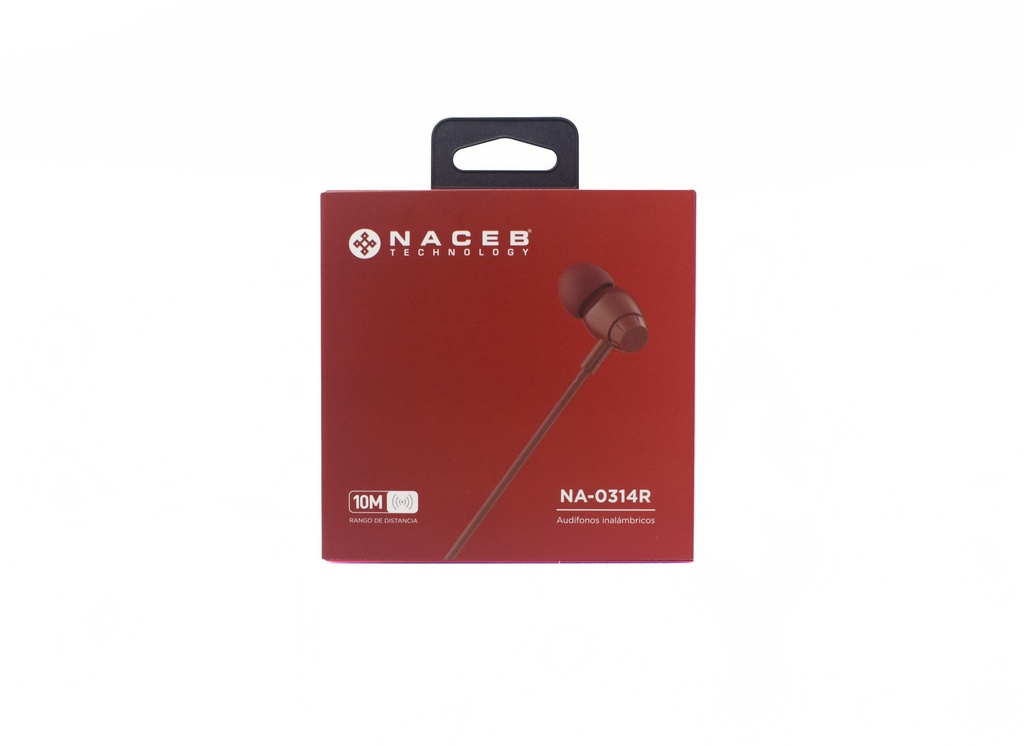 Audífono Bluetooth Naceb Technology NA-0314R — 1
