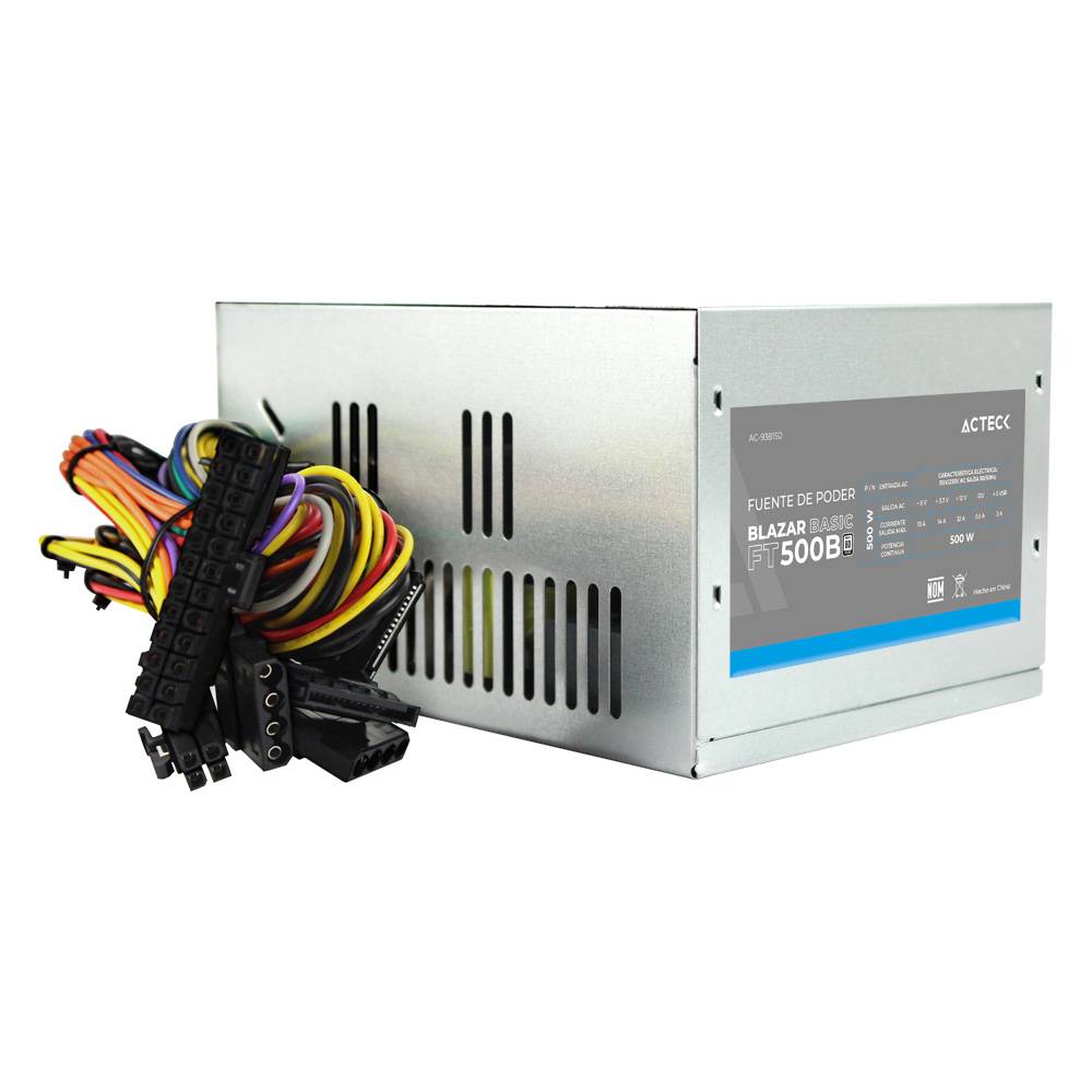 Fuente de poder ACTECK FT500B — 2