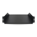 Charola Lisa para Rack 2U X 35 cms BROBOTIX 830733 — 2