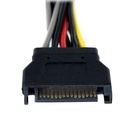 CABLE SATA P/CORRIENTE DOBLE A.6 BROBOTIX 180824 — 1