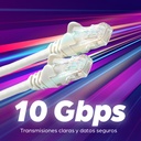 Cable de Red Cat6 INTELLINET 340373 — 6