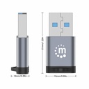 Adaptador USB-A a USB-C MANHATTAN 356305 — 4