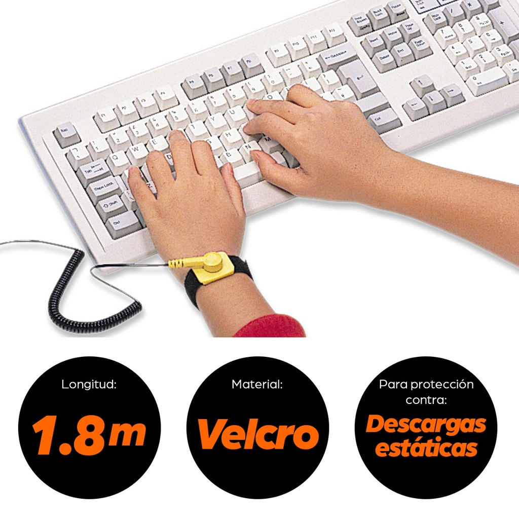 Pulsera Antiestática MANHATTAN 410144 — 5