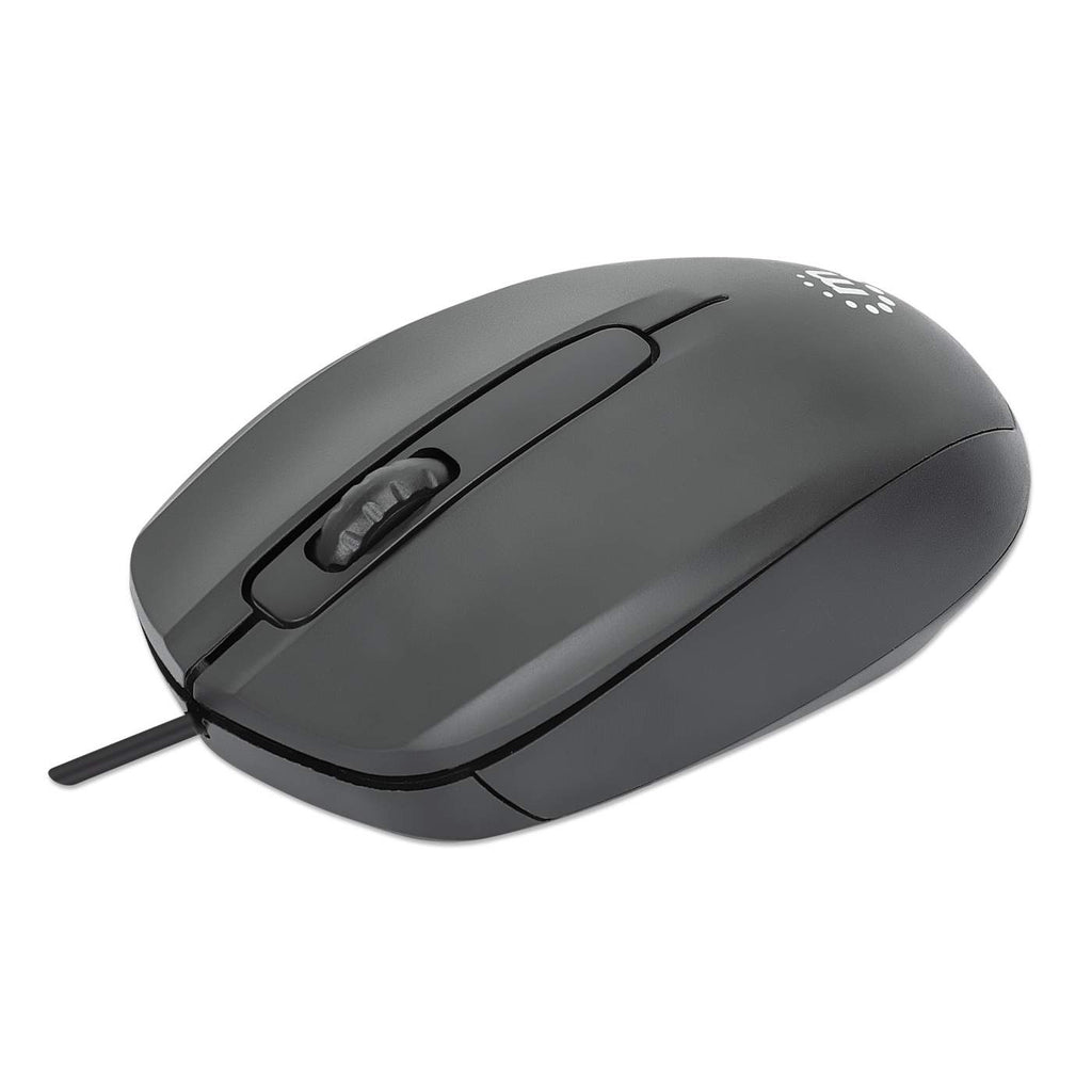 Mouse USB Óptico con Cable MANHATTAN 190190 — 5