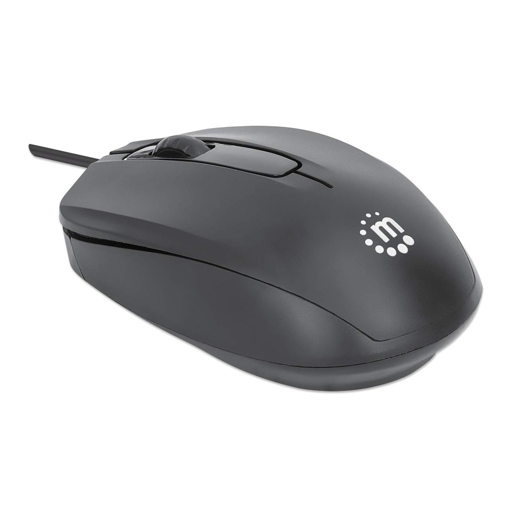 Mouse USB Óptico con Cable MANHATTAN 190190 — 6