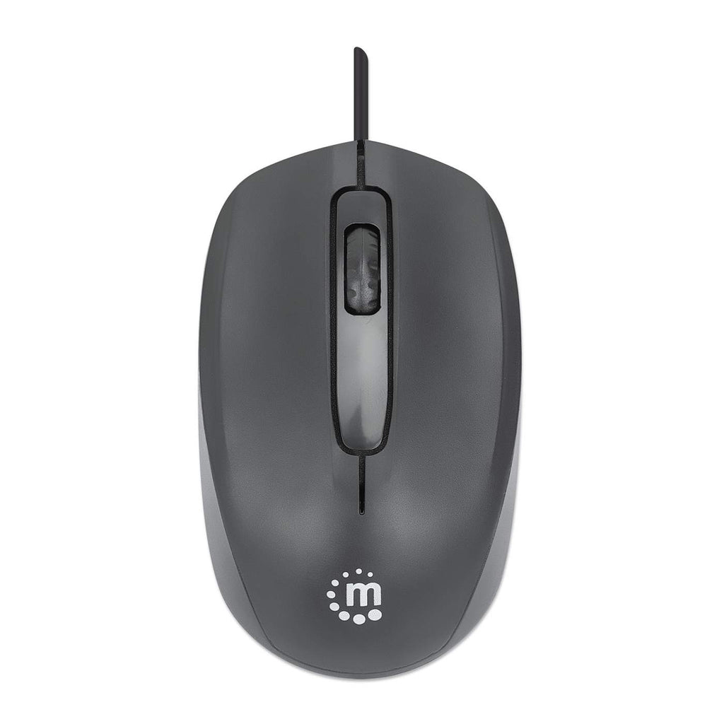 Mouse USB Óptico con Cable MANHATTAN 190190 — 7