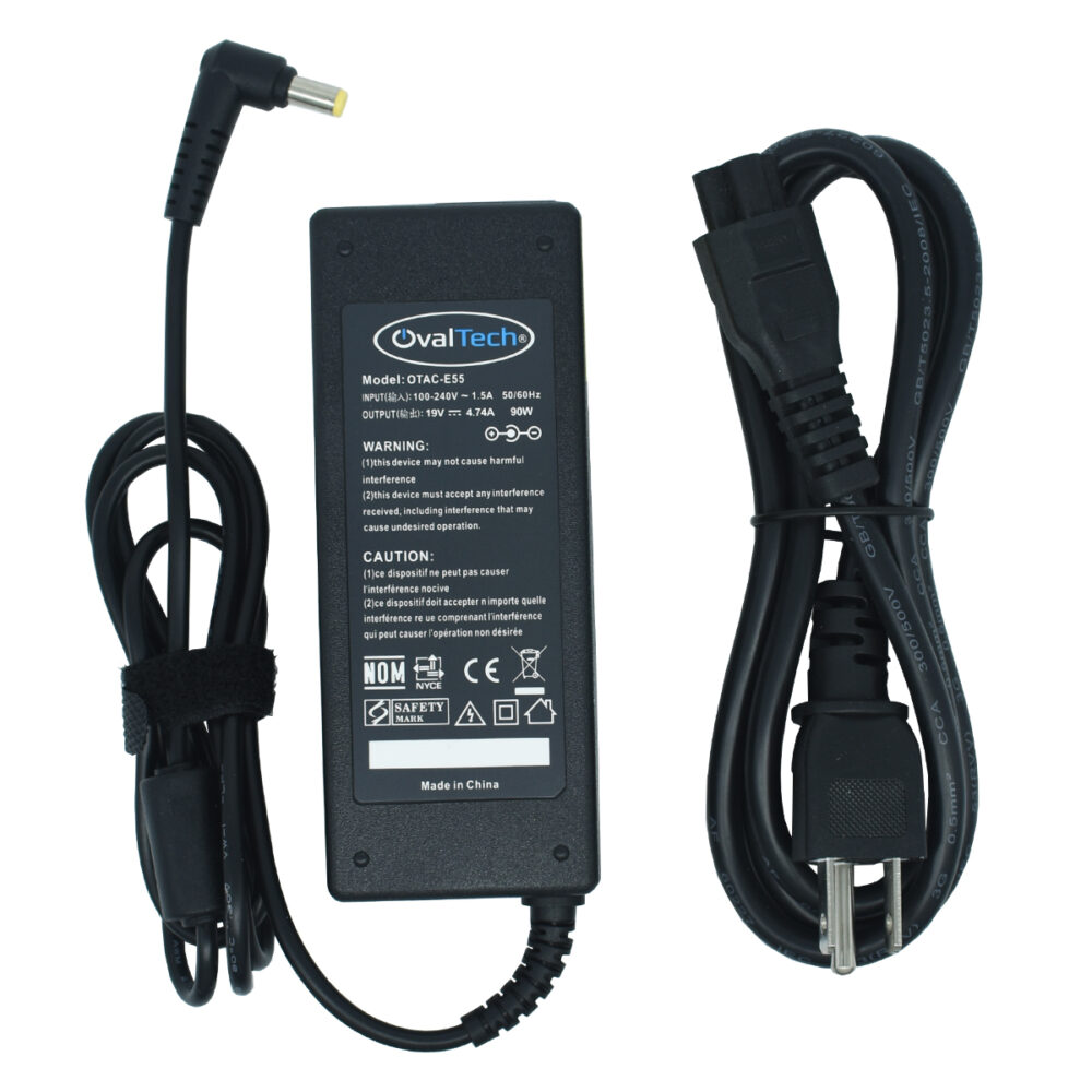 Adaptador para Computadora Portatil OVALTECH 19V/4.74AH — 3