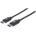 Cable USB C a USB C MANHATTAN 353342 — 1