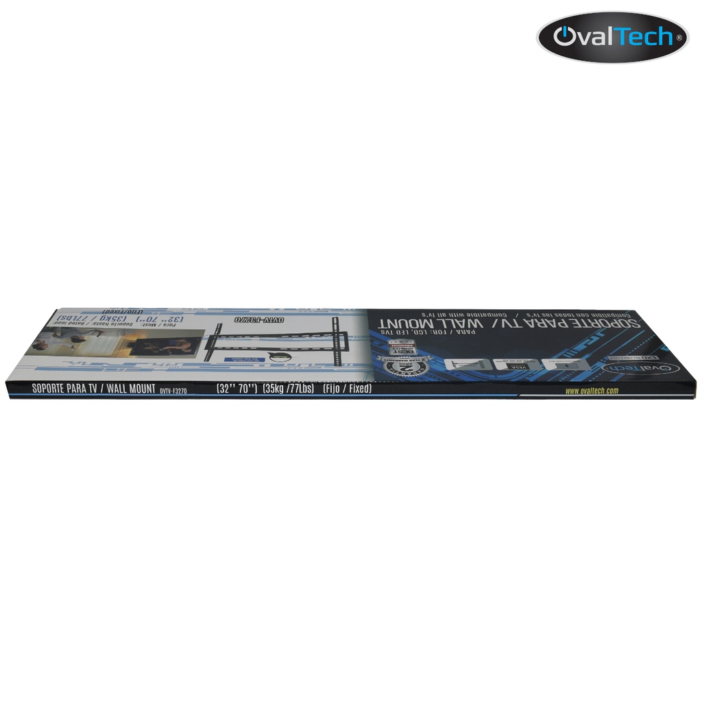 Soporte de Pared FIJO para TV OVALTECH OVTV-F3270 — 3
