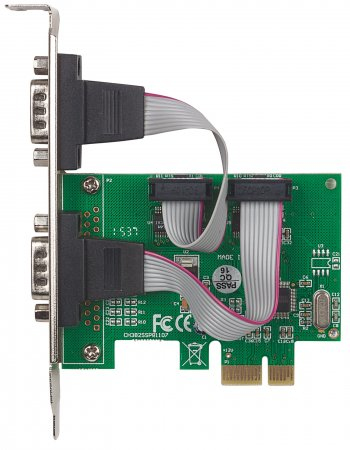 Tarjeta Serial PCI Express MANHATTAN 152082 — 1