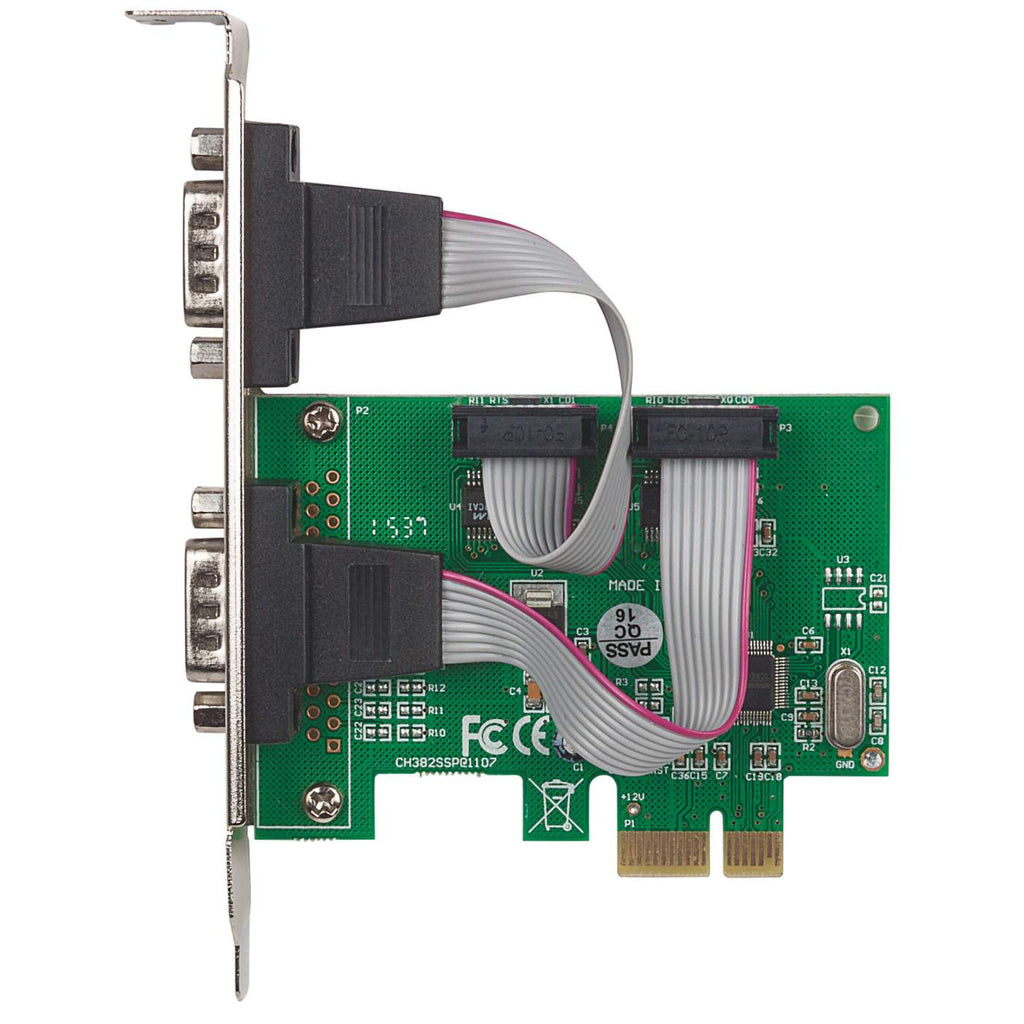 Tarjeta Serial PCI Express MANHATTAN 152082 — 4