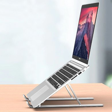 Soporte de Aluminio para Laptop, Multifuncion BROBOTIX 263564 — 4