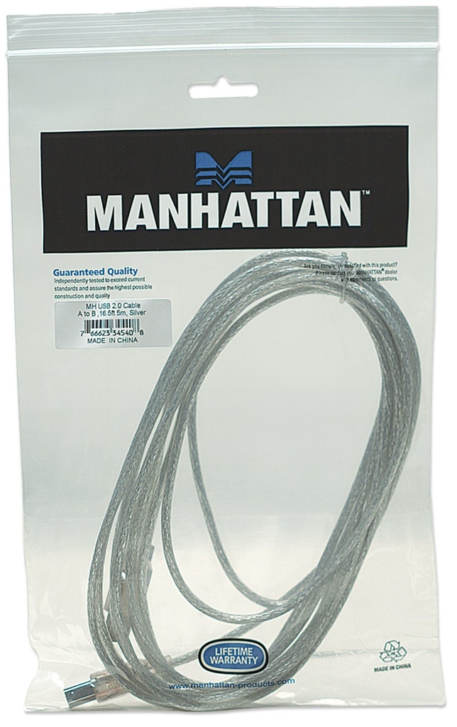 Cable USB MANHATTAN 345408 — 3