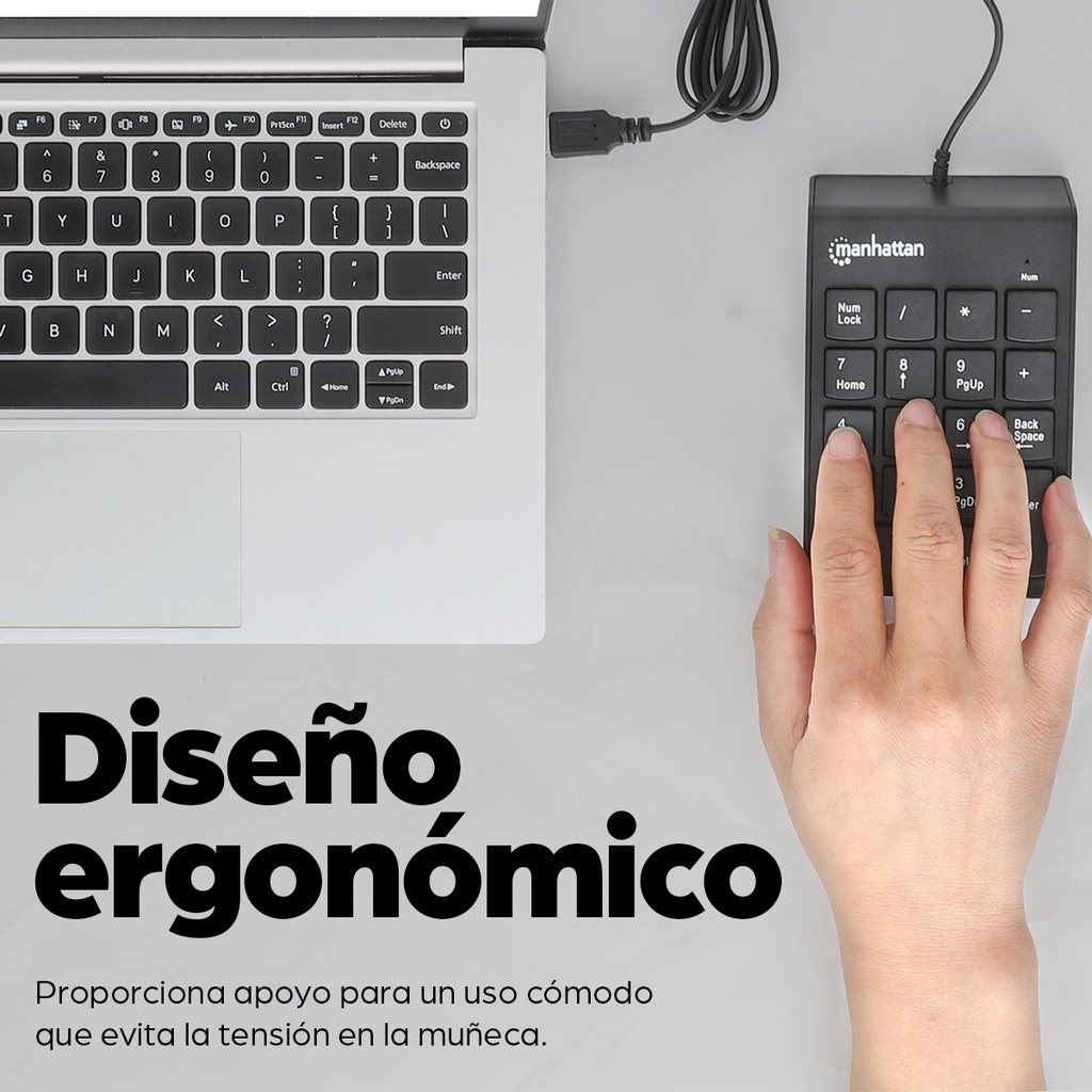 Teclado MANHATTAN 176354 — 6