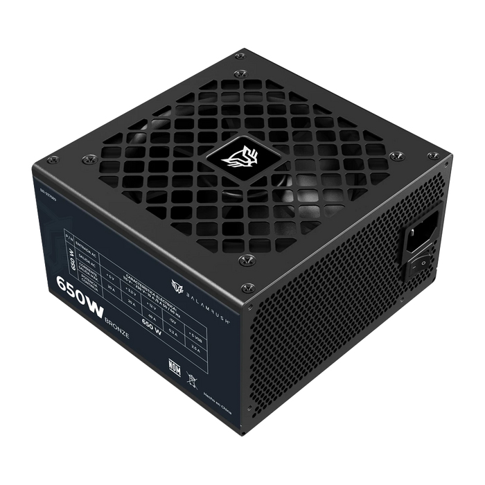 [Fuen-MT-0024890] Fuente de poder Balam Rush GR650B (Negro, Negro)